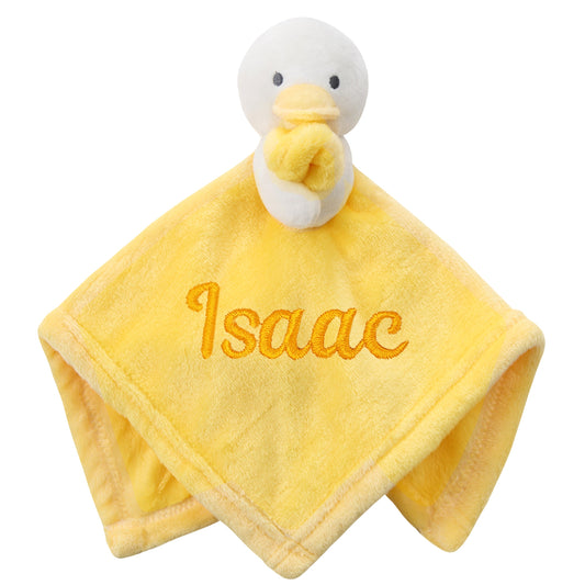 Personalised Baby Duck Comforter Blanket