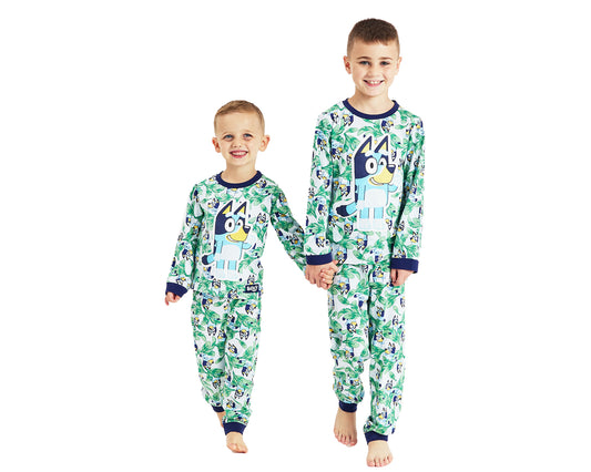Childrens Bluey Pyjamas - Leaf