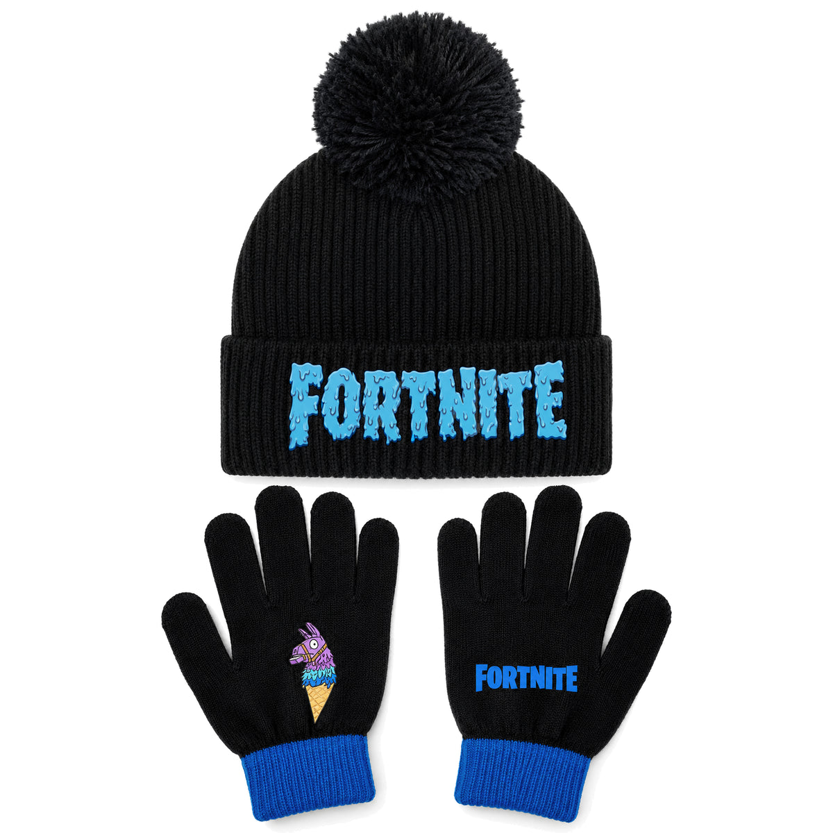 Fortnite Hat & Gloves Set