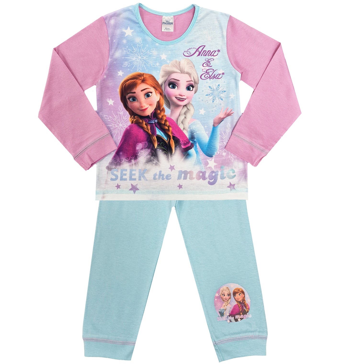 Frozen Disney Girls Pyjamas - Multicolour