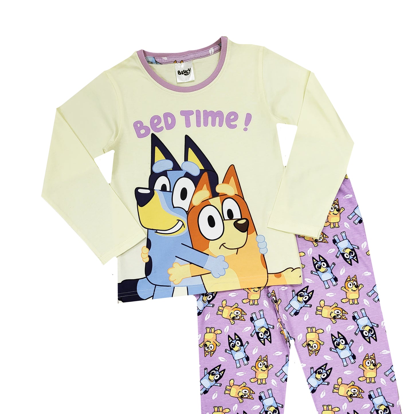 Girls Bluey Pyjamas - Bedtime