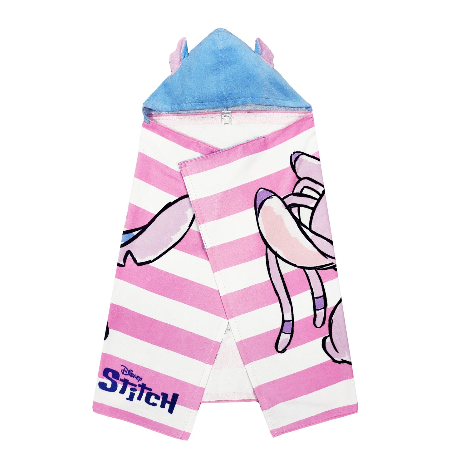 Girls Disney Lilo & Stitch Hooded Towel Wrap