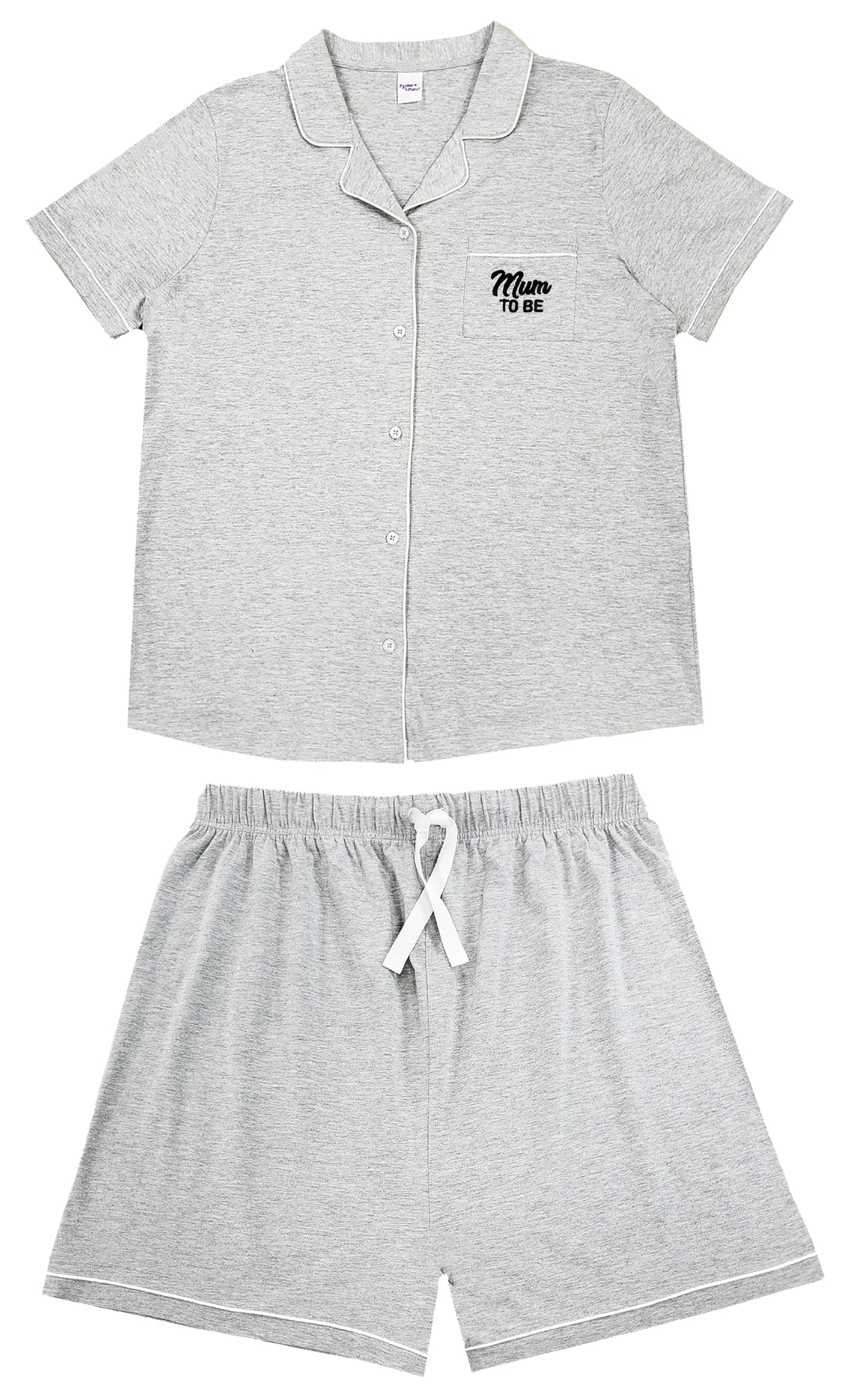 Ladies Maternity Shorty Pyjama Set