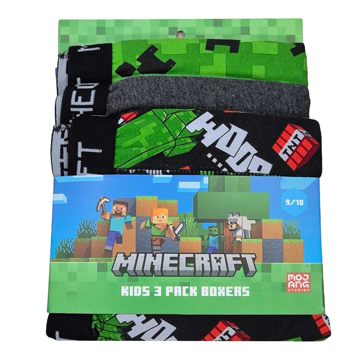 Minecraft Boxer Shorts 3 Pack