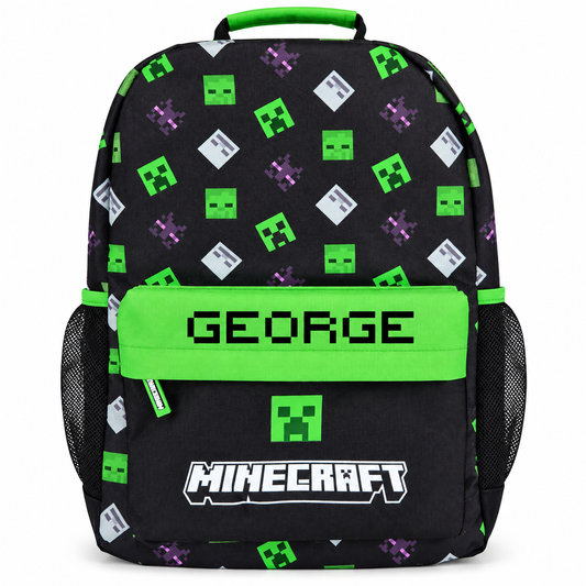 Minecraft Personalised Backpack