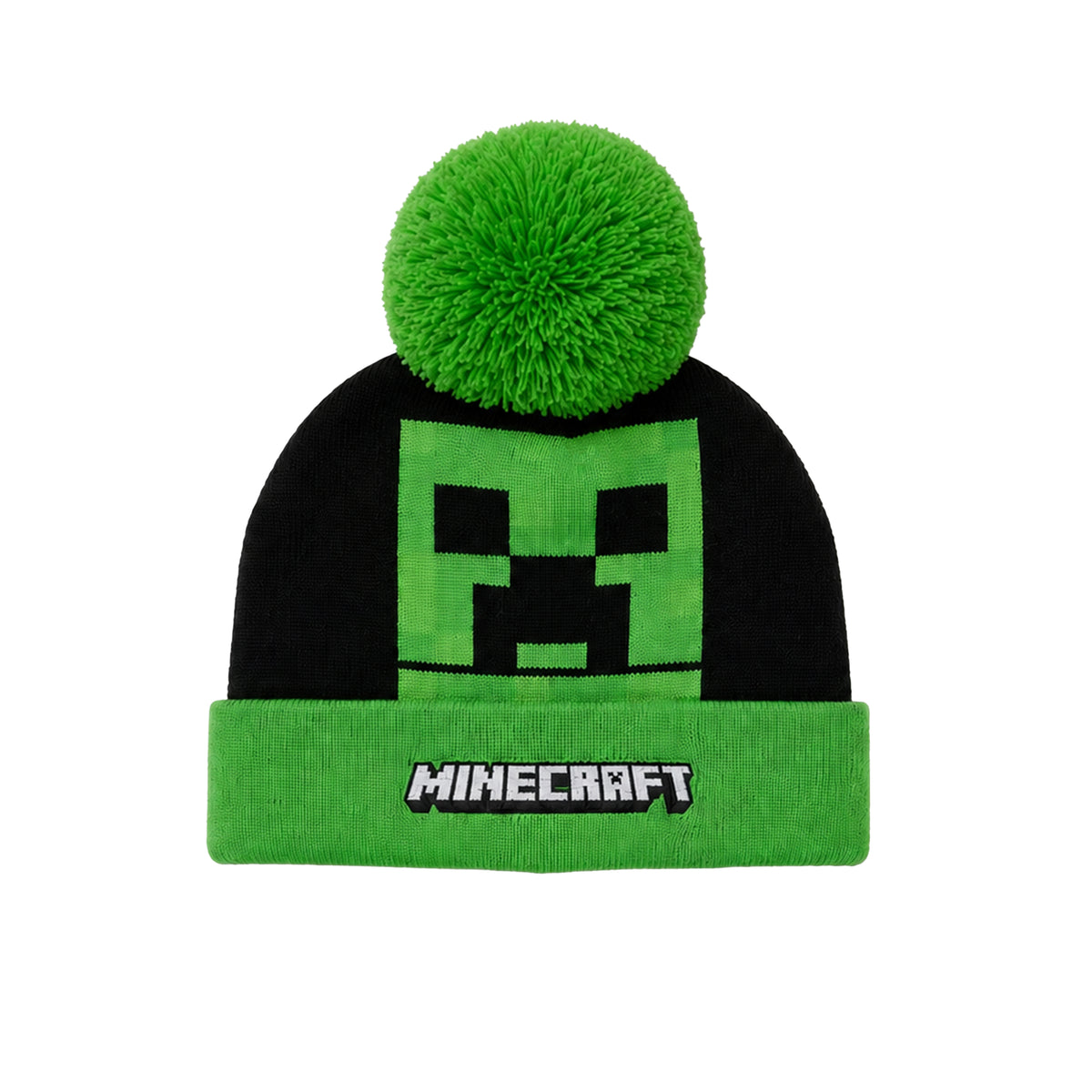 Minecraft Hat & Gloves Set - Green