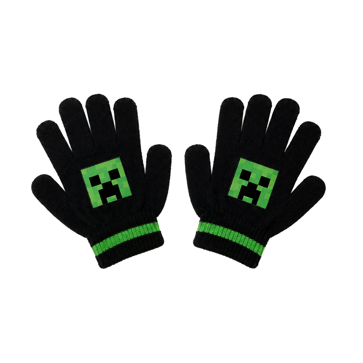 Minecraft Hat & Gloves Set - Green