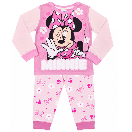 Minnie Mouse Baby Girl Pyjamas - Pink