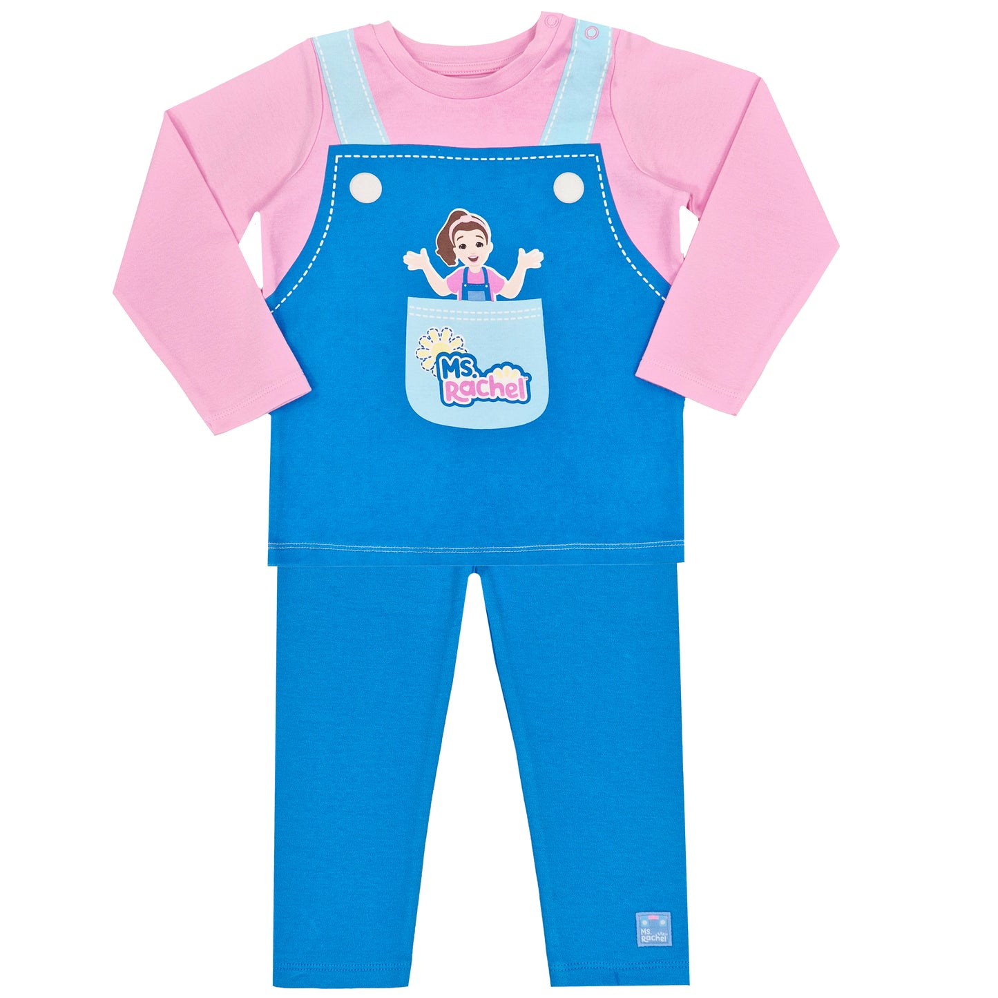 Ms Rachel Girls Pyjamas – Blue Pink