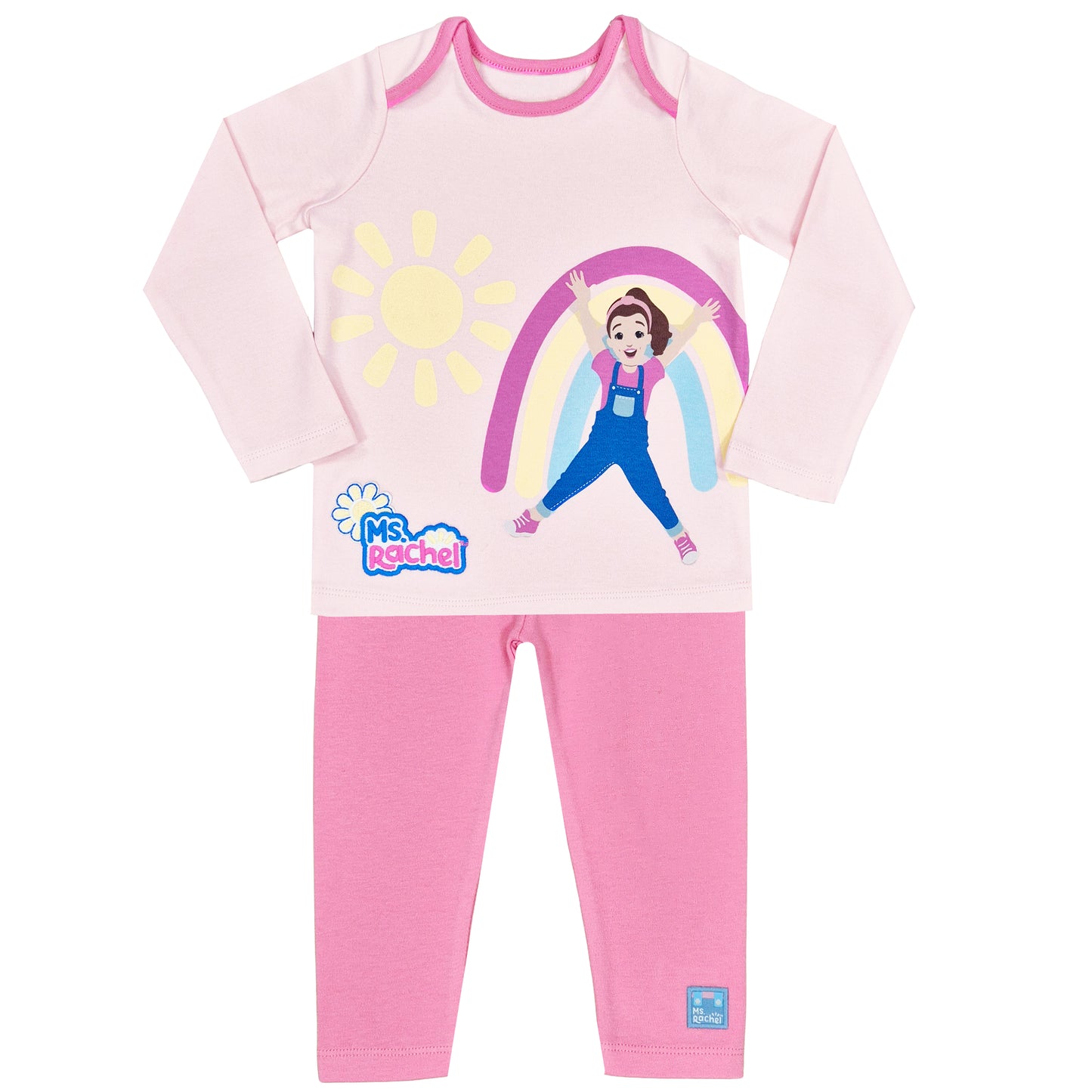 Ms Rachel Girls Pyjamas – Rainbow