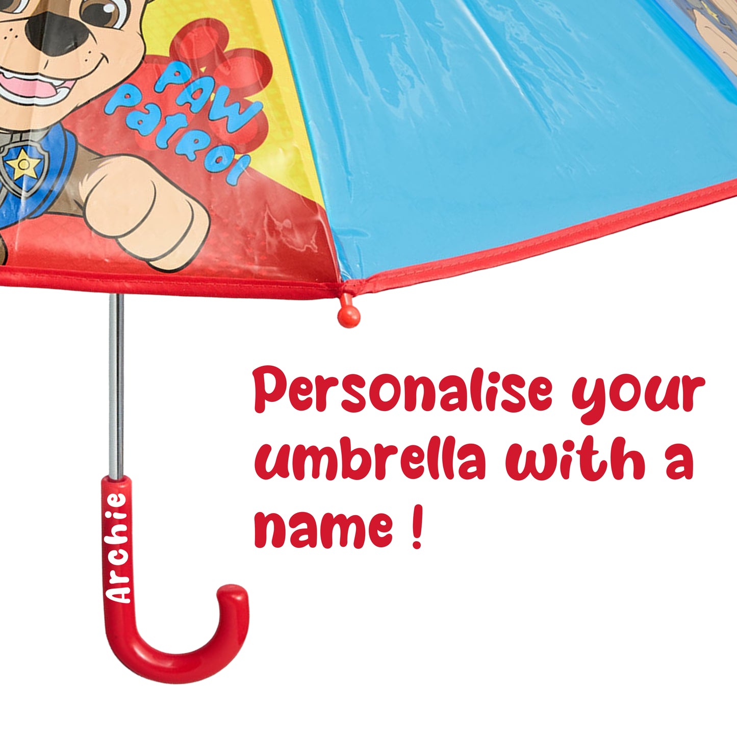 Personalised Paw Patrol Umbrella