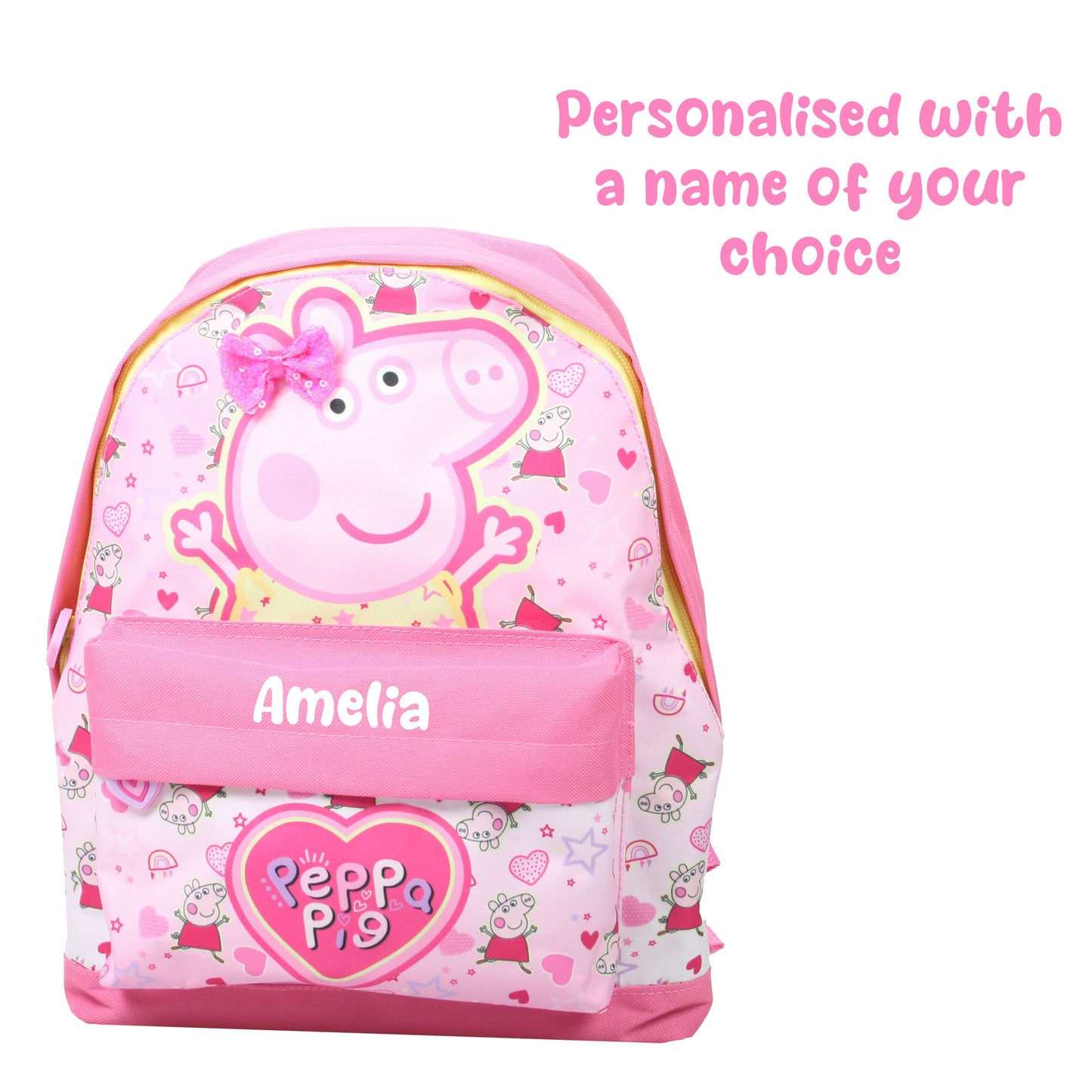 Personalised Peppa Pig Backpack