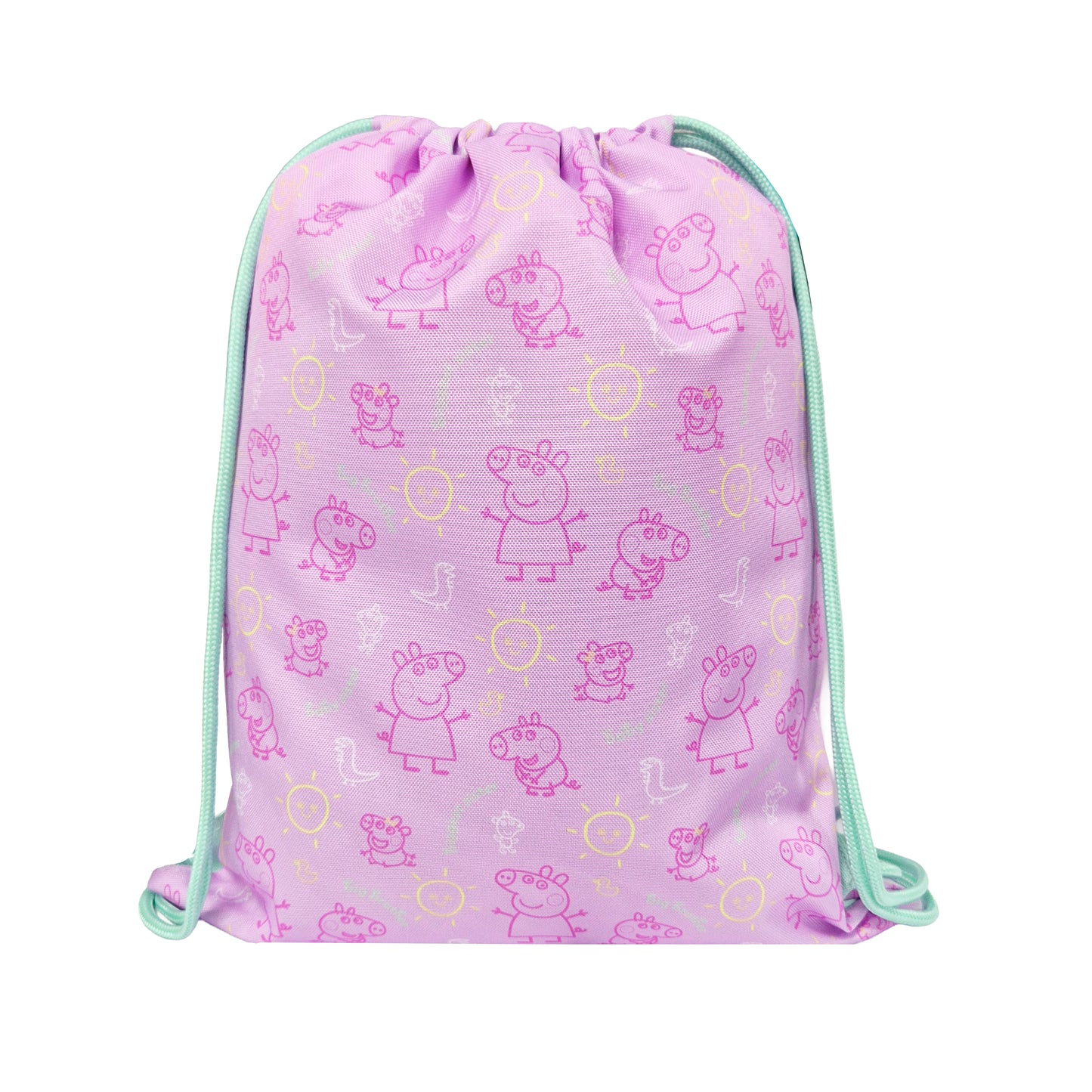 Personalised Peppa Pig Drawstring Bag