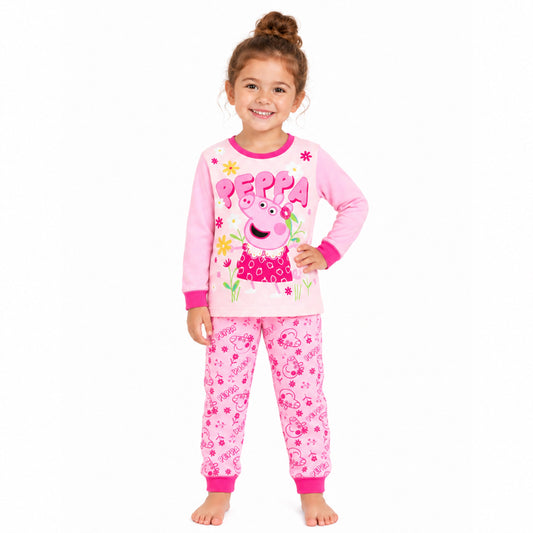 Peppa Pig Pyjamas - Pink Flowery