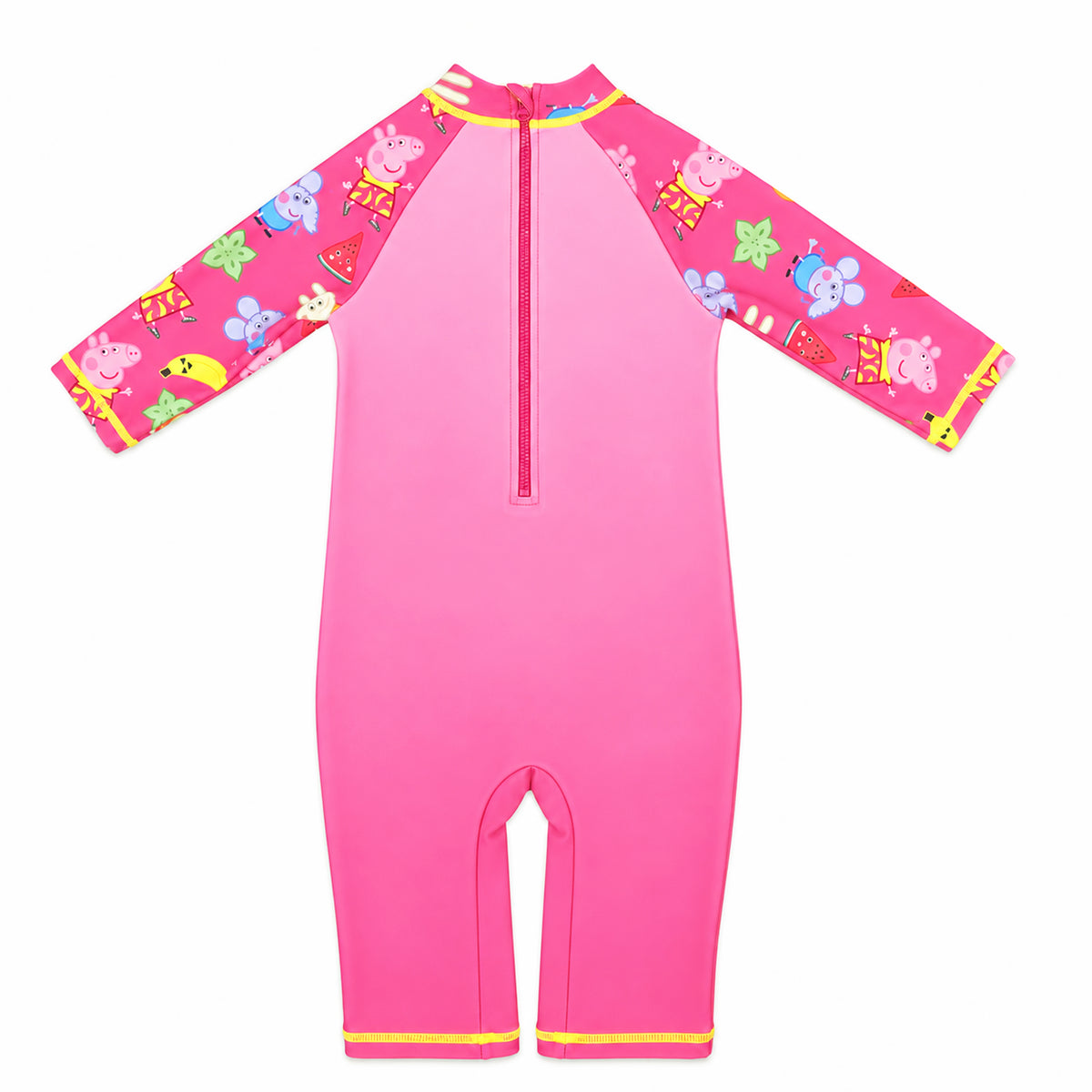 Peppa Pig Girls Swimsuit All In One - Tropical