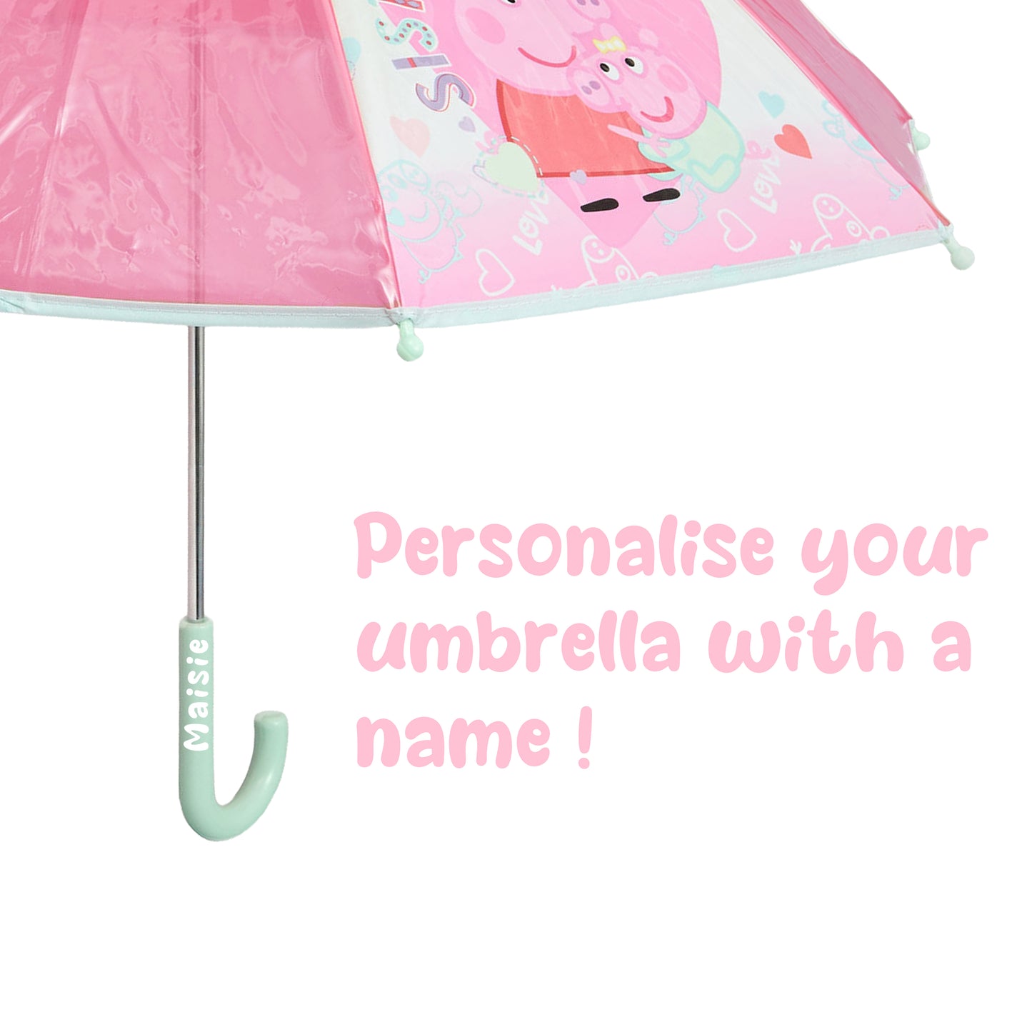 Personalised Peppa Pig Umbrella