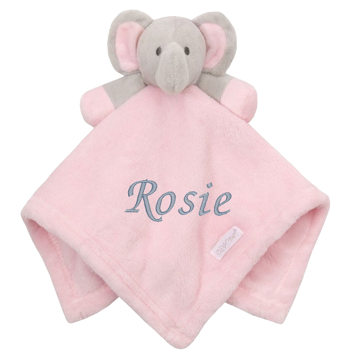 Personalised Pink Elephant Comfort Blanket