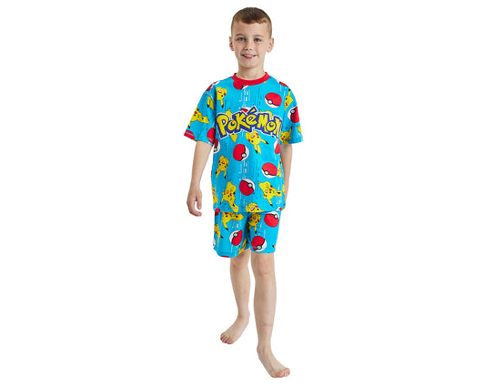 Boys Pokemon Short Pyjamas
