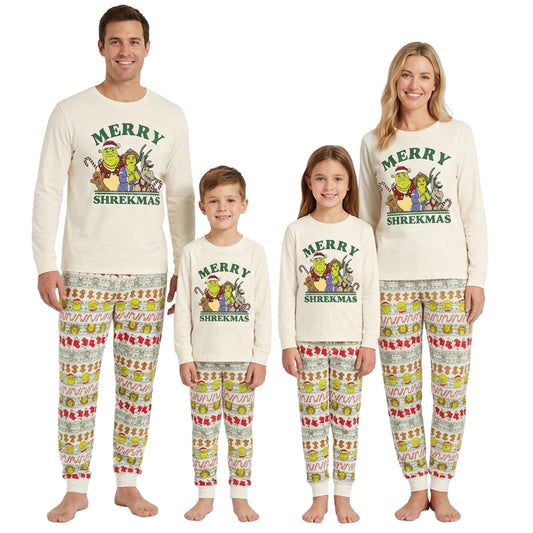 Shrek Family Matching Christmas Pyjamas