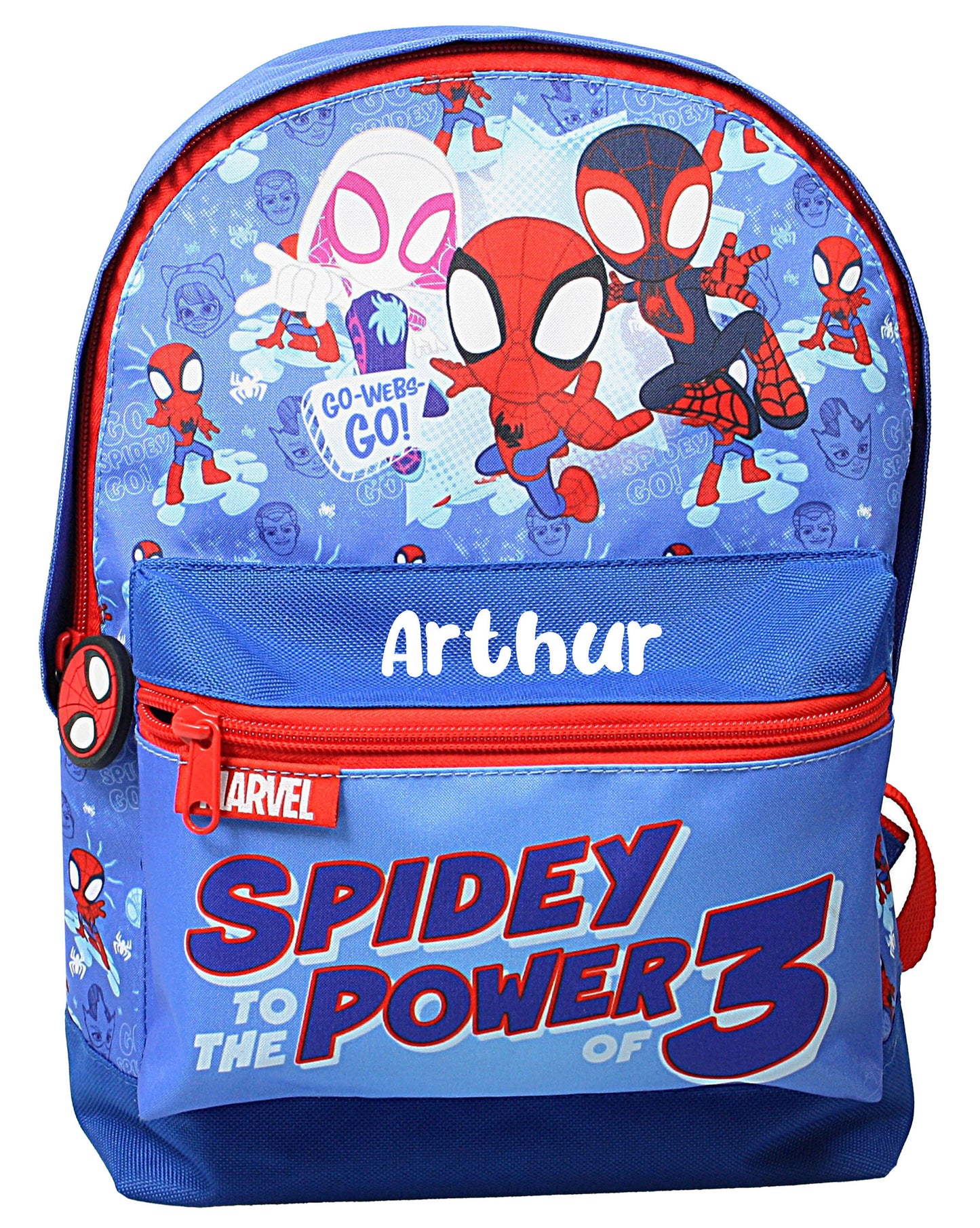 Personalised Spidey Backpack