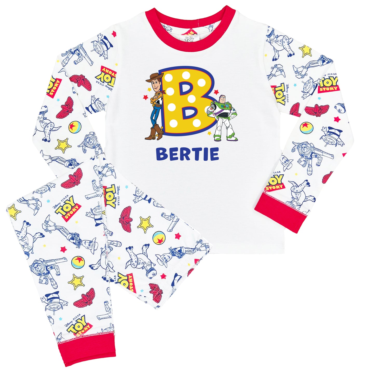 Personalised Toy Story Pyjamas - Initial & Name