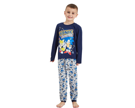 Boys Sonic the Hedgehog Pyjamas - Blue