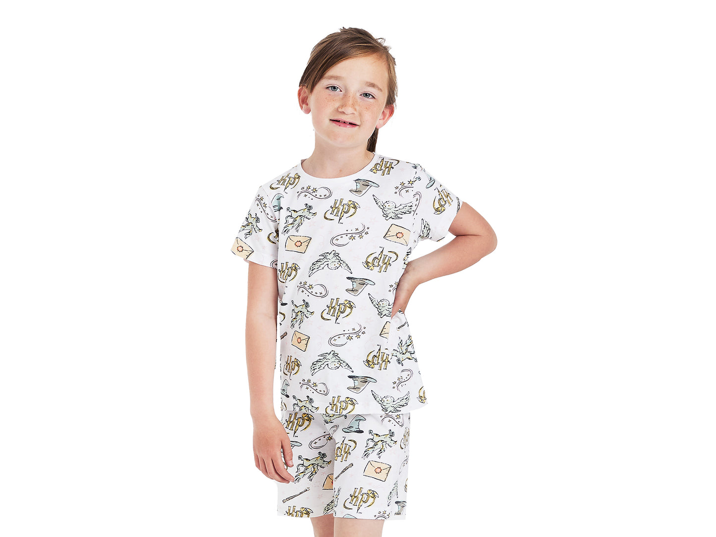 Girls Harry Potter Short Pyjamas