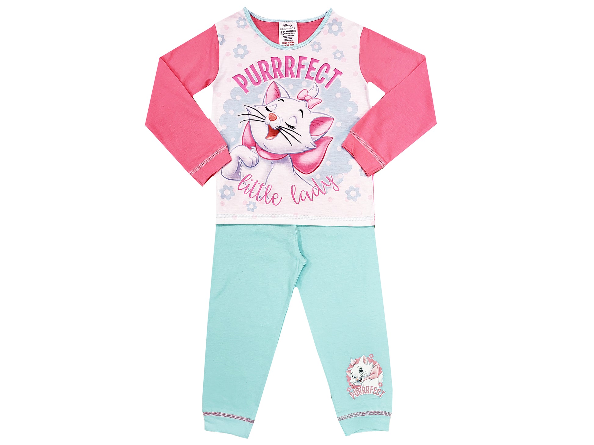 Disney Aristocats Pajamas Marie Aristocats Pjs Girls Disney