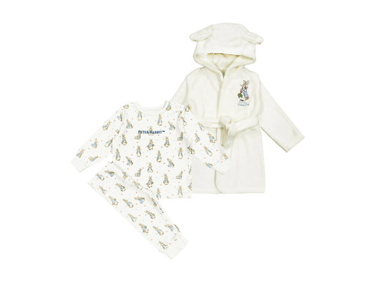 Peter Rabbit Pyjamas & Dressing Gown 2 Piece Set