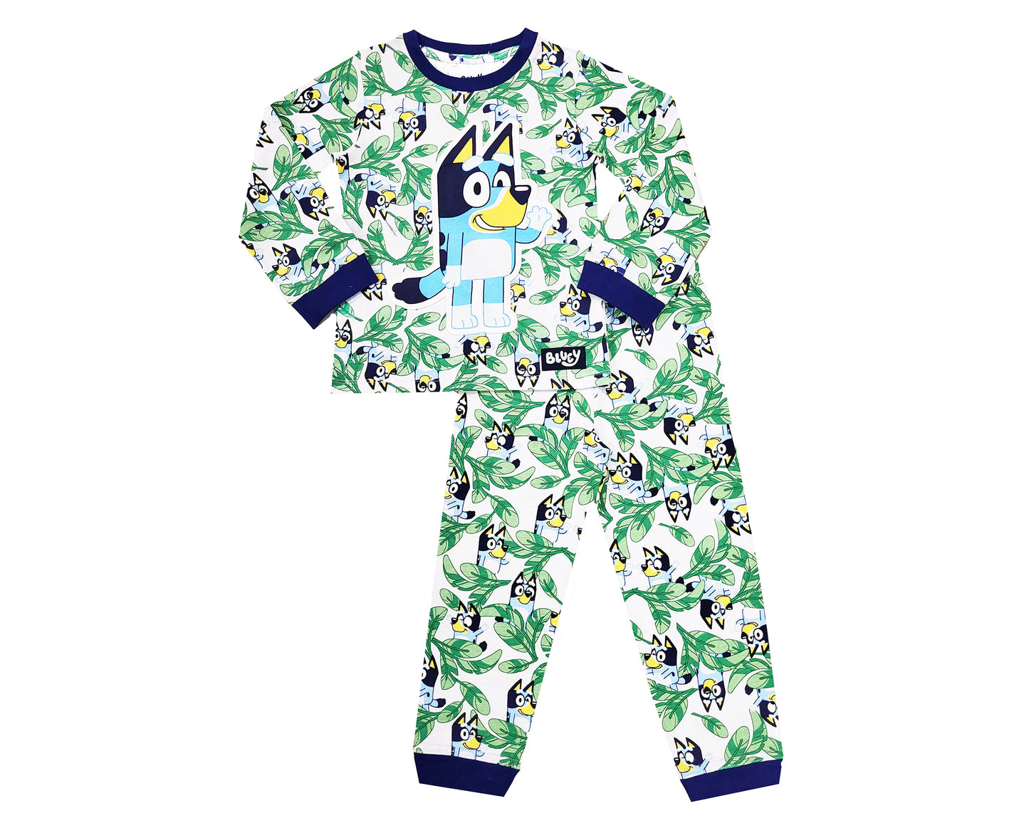 Childrens Bluey Pyjamas - Leaf