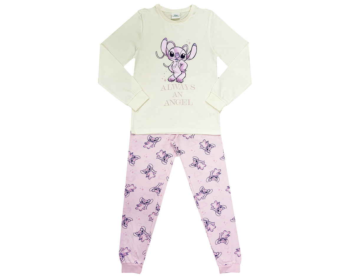 Girls Disney Lilo & Stitch Pyjamas - Angel