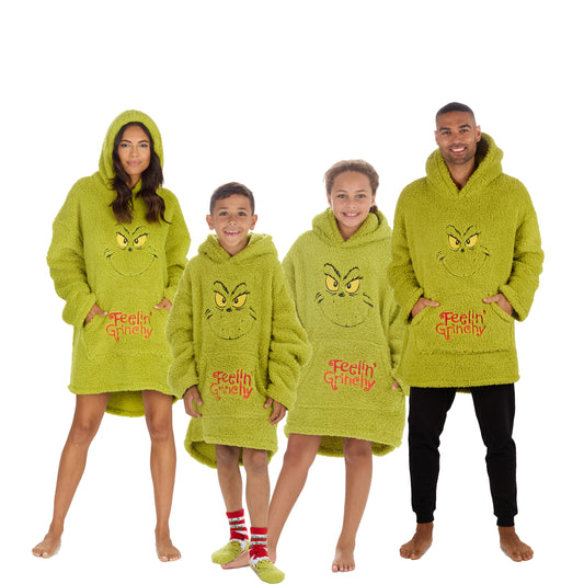 The Grinch Kids Adults Hoodies