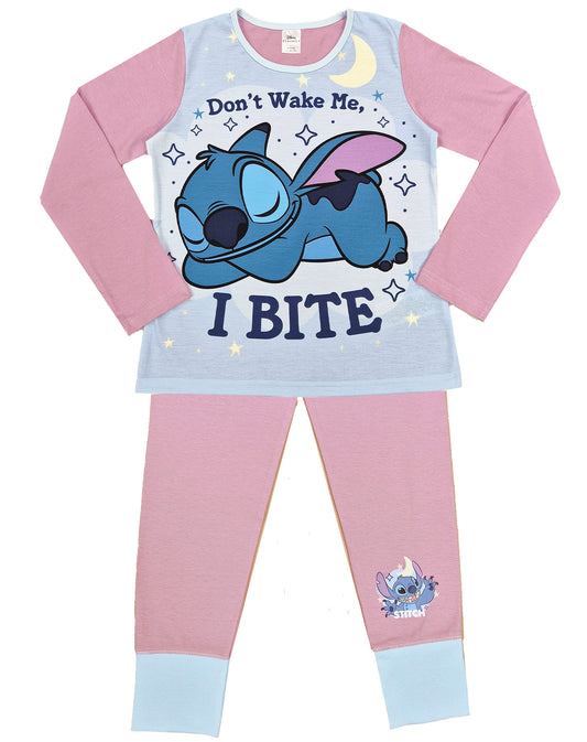 Lilo & Stitch Disney Girls Pyjamas - Pink