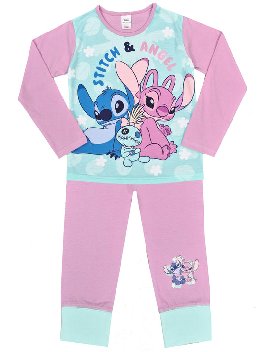 Lilo & Stitch Disney Girls Pyjamas - Multicoloured