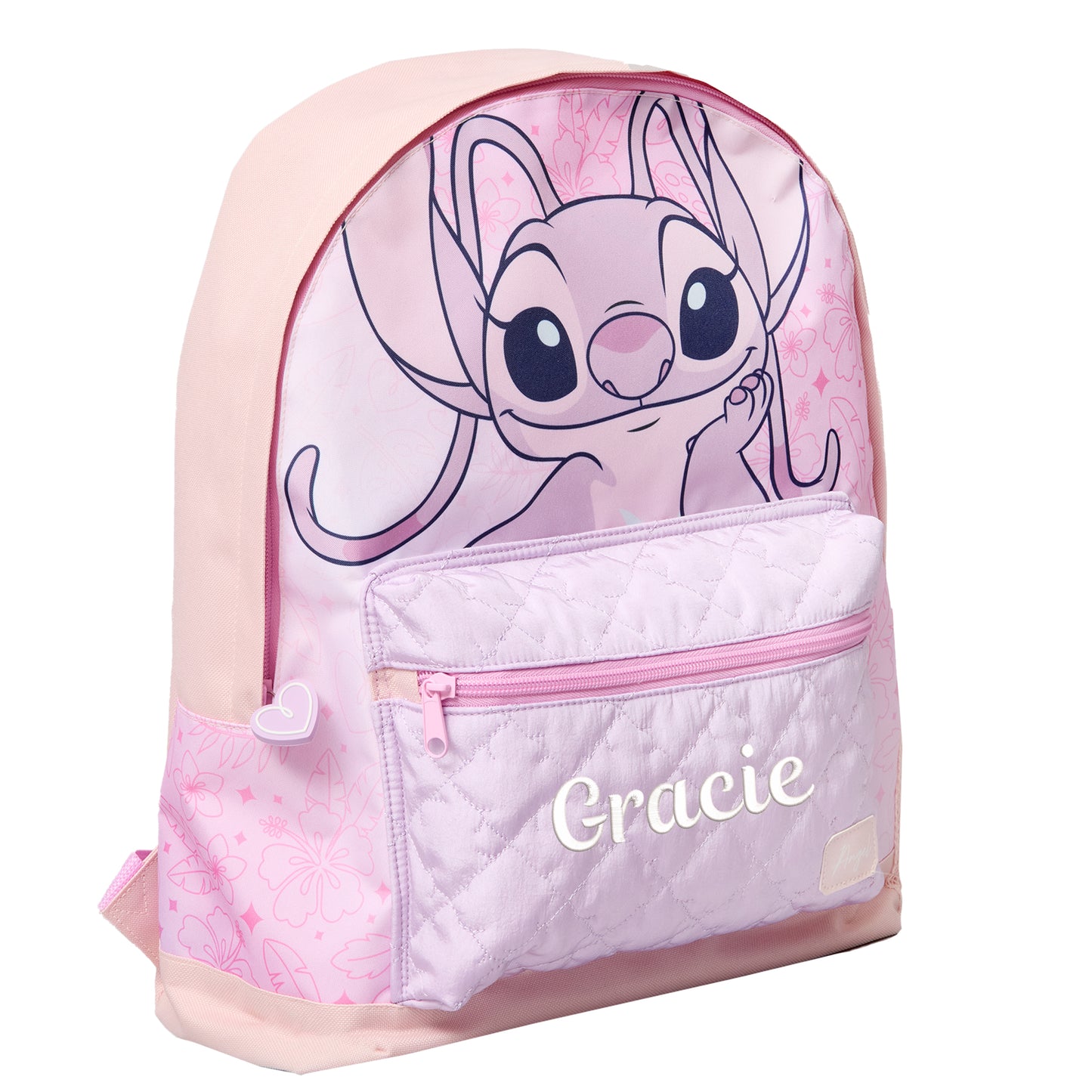 Personalised Lilo & Stitch Backpack - Pink