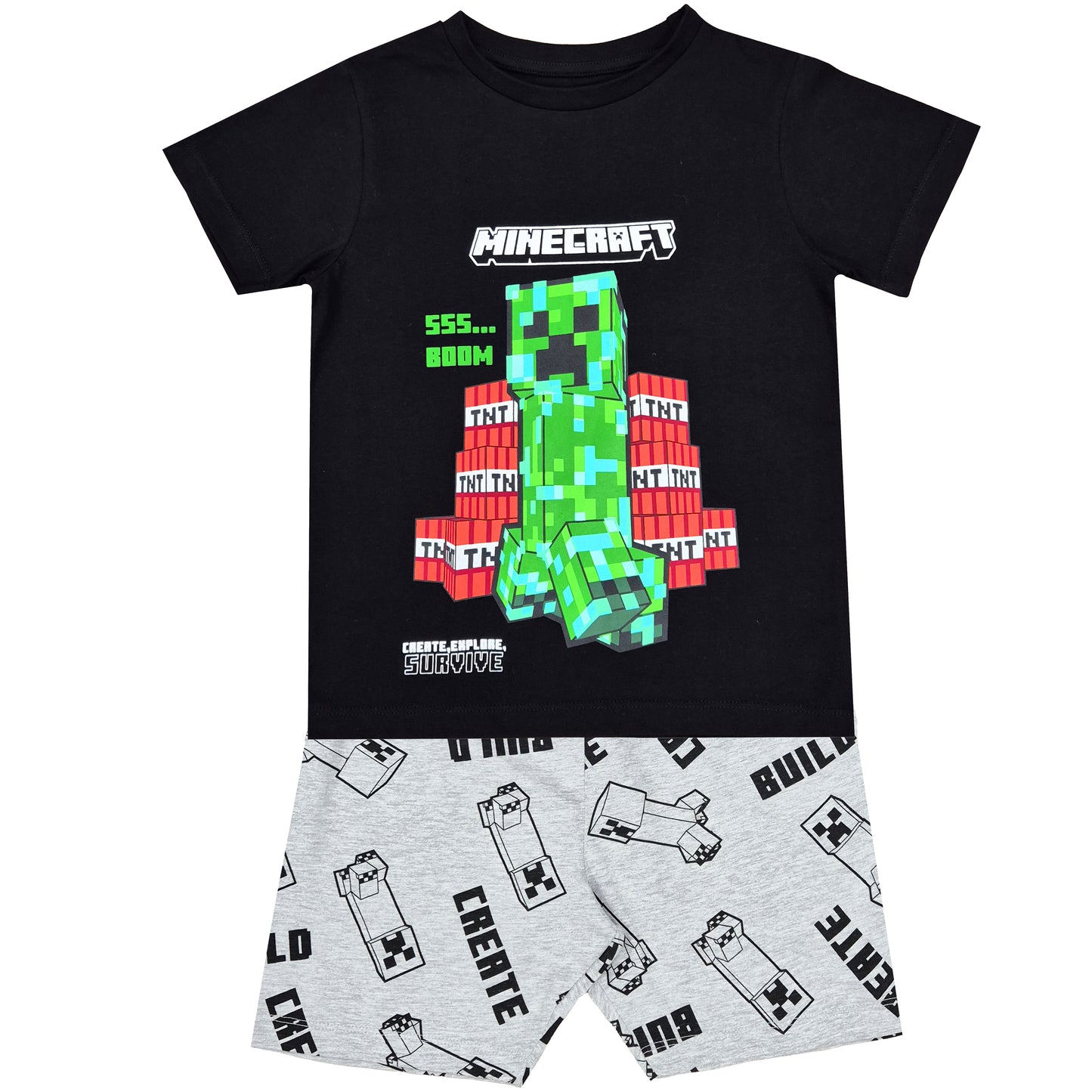 Minecraft Pyjamas - 2 Pack