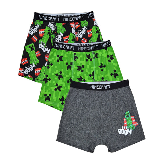 Minecraft Boxer Shorts 3 Pack