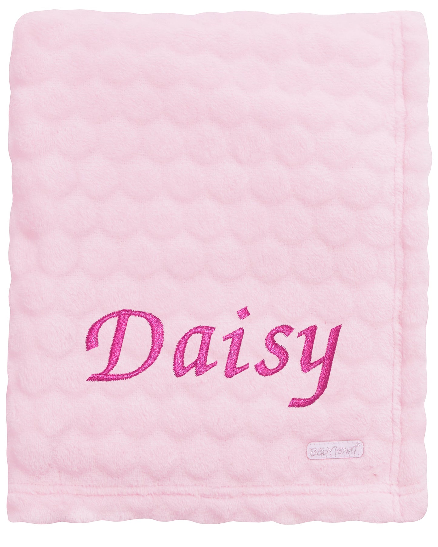 Personalised Baby Blanket - Pink