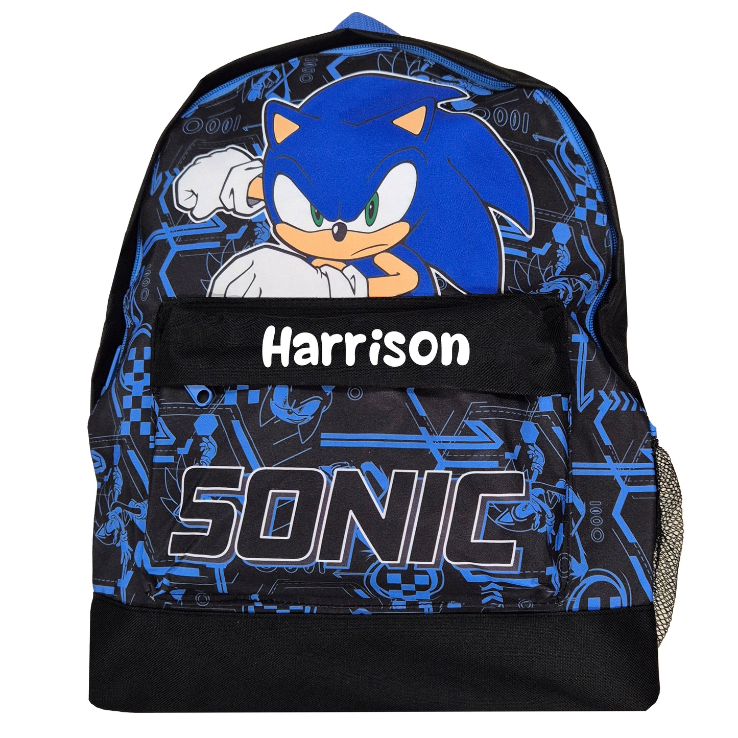 Sonic the Hedgehog Personalised Backpack