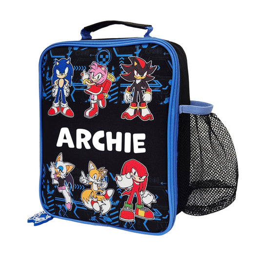 Sonic The Hedgehog Lunch Bag - Personalised
