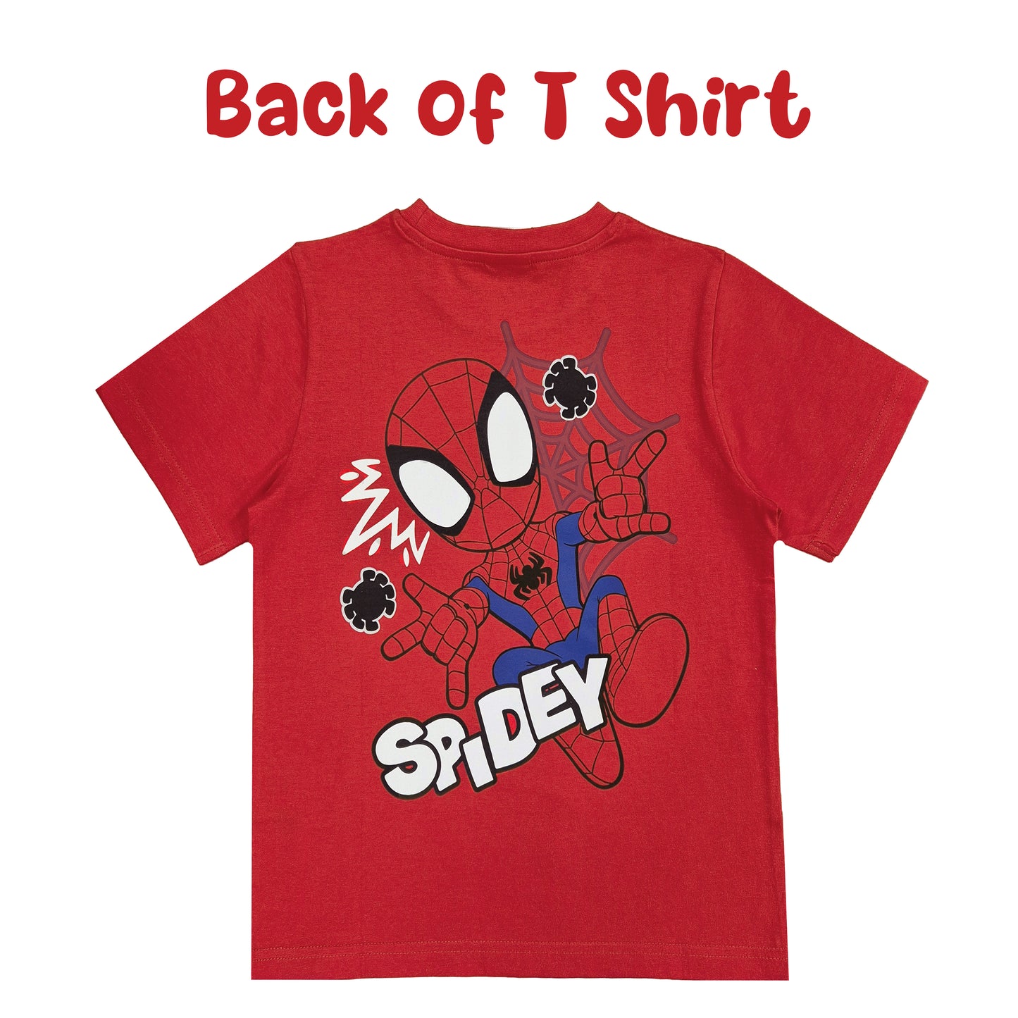 Spidey Personalised T Shirt - Number