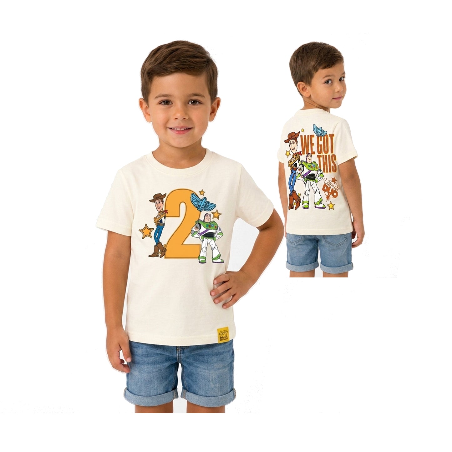 Toy Story Personalised T Shirt - Number