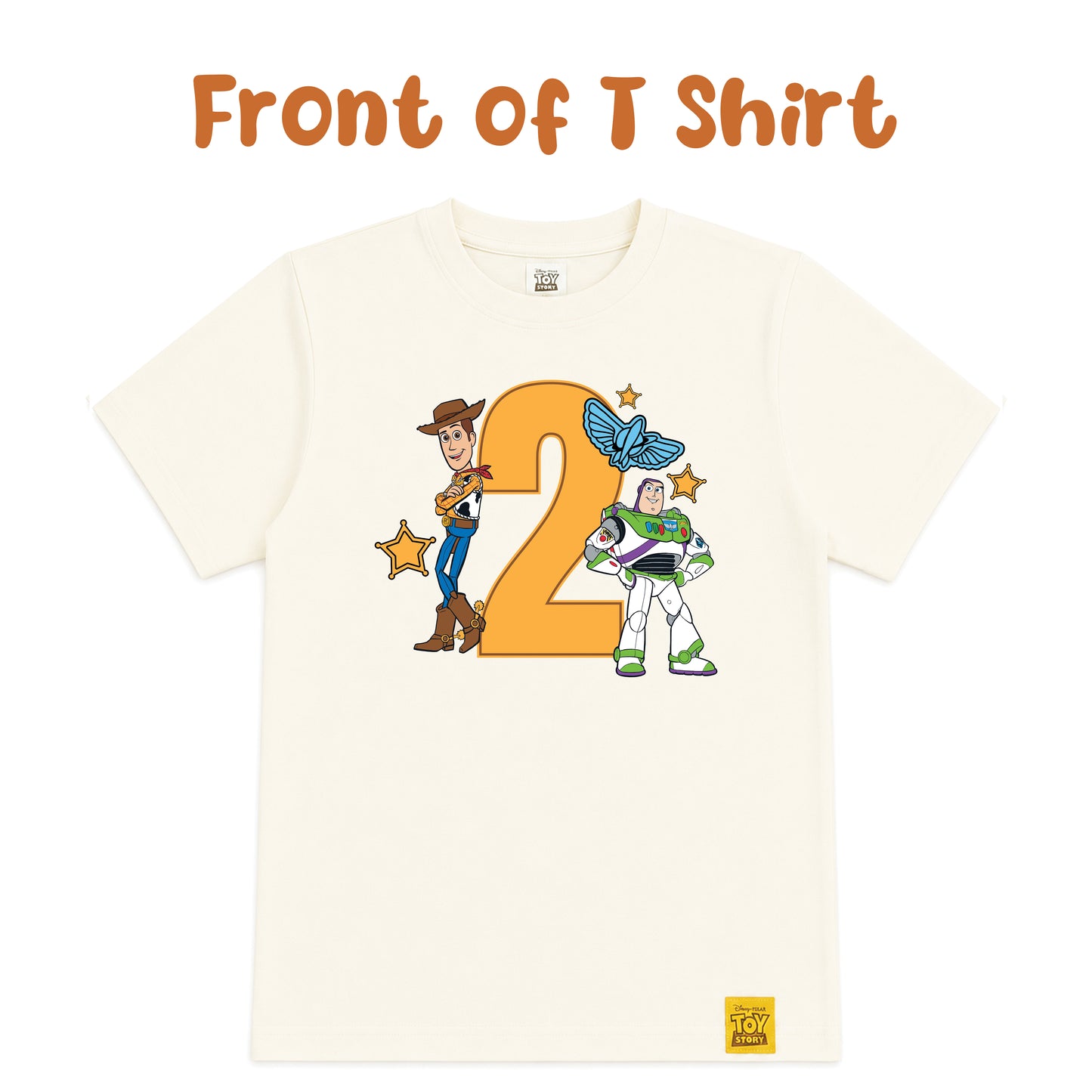 Toy Story Personalised T Shirt - Number