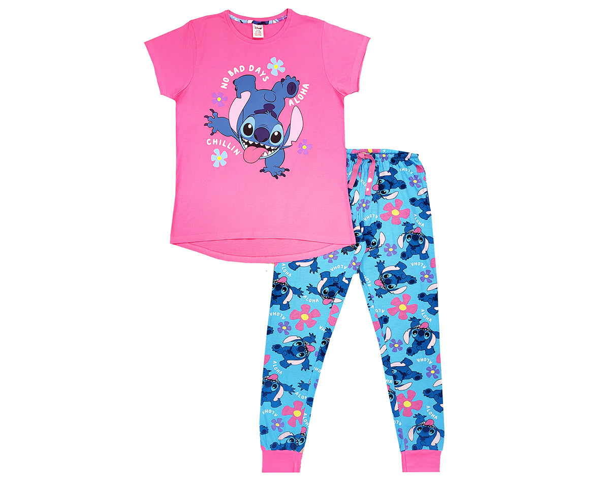 Girls & Ladies Disney Lilo & Stitch Mini Me Pyjamas