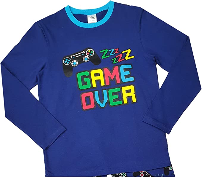 Boys Gaming Pyjamas - Game Over