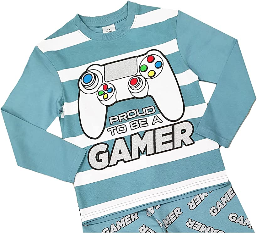 Boys Gaming Pyjamas - Proud to Be a Gamer