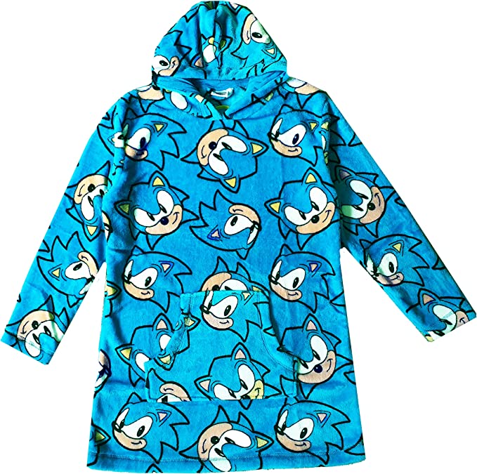 Sonic Oversized Hoodie & Pyjama Set - Sonic & Knuckles