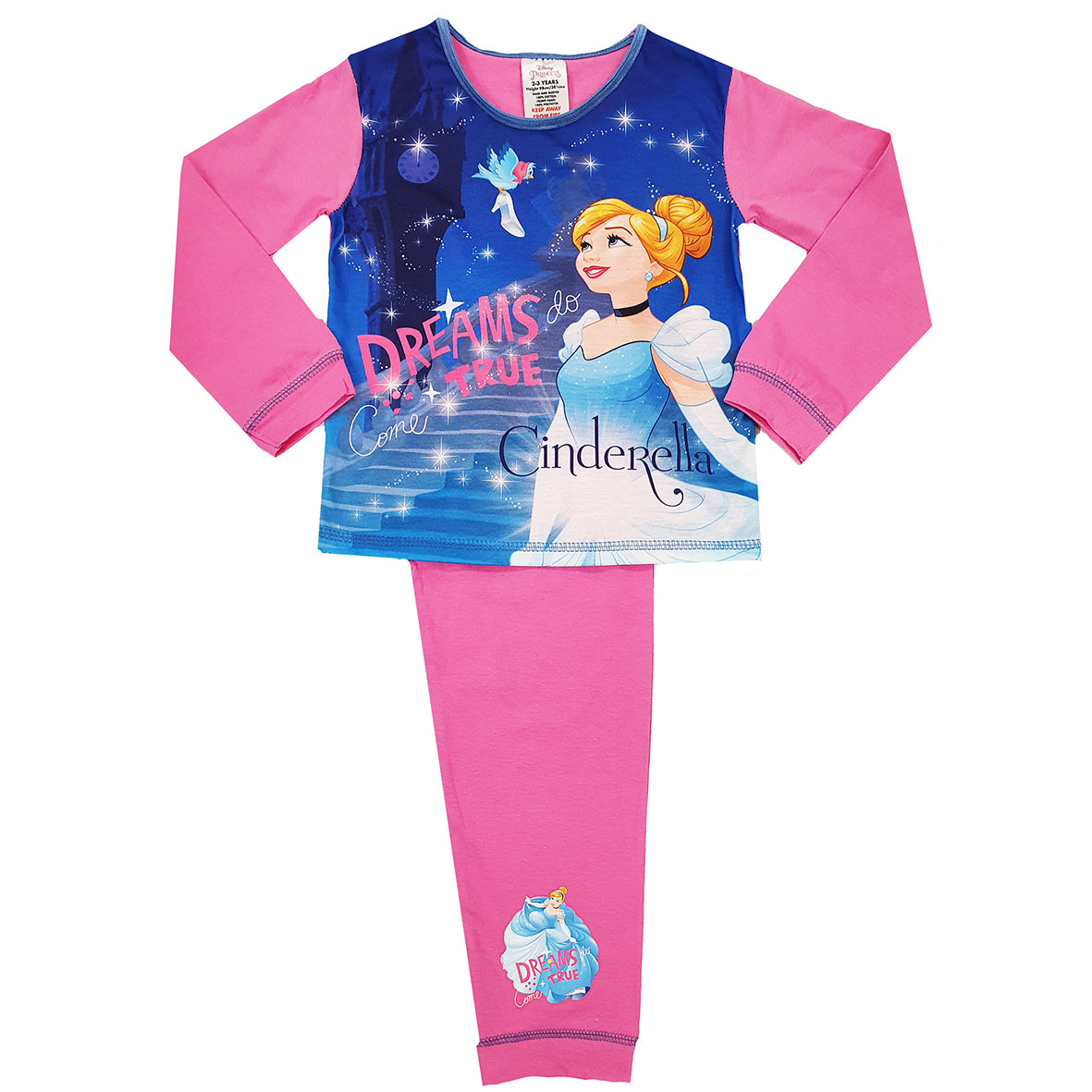 Girls Disney Princess Cinderella Pyjamas