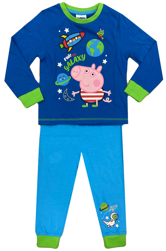 Boys George Pig Pyjamas Galaxy