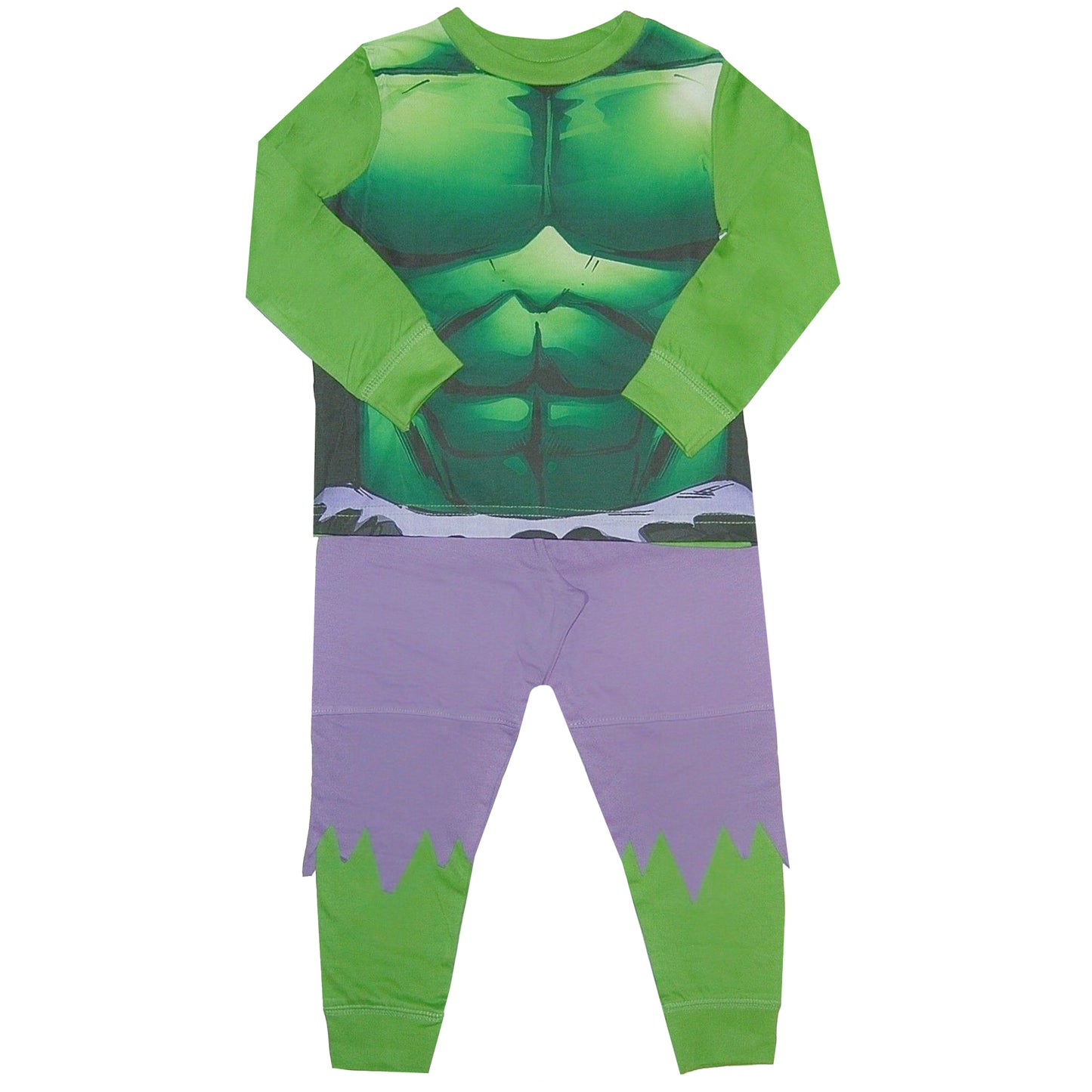 Boys Hulk Marvel Avengers Fancy Dress Pyjamas
